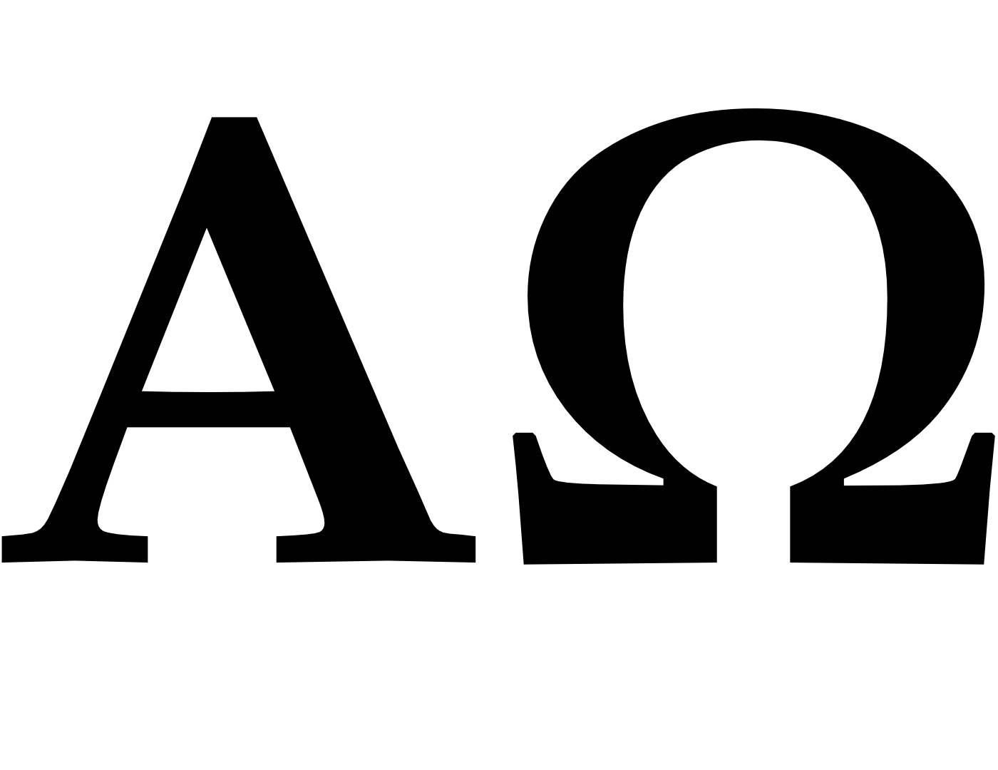 Alpha and Omega