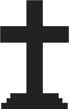 Stepped cross